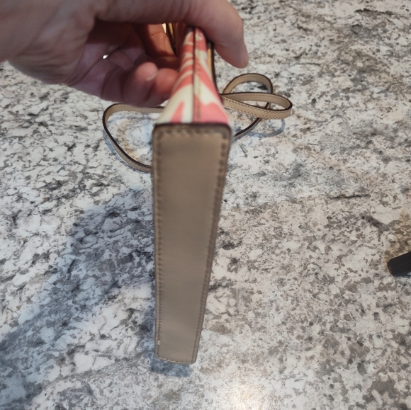 Kate Spade Tropical Pattern Pink Crossbody Bag - Picture 9 of 11